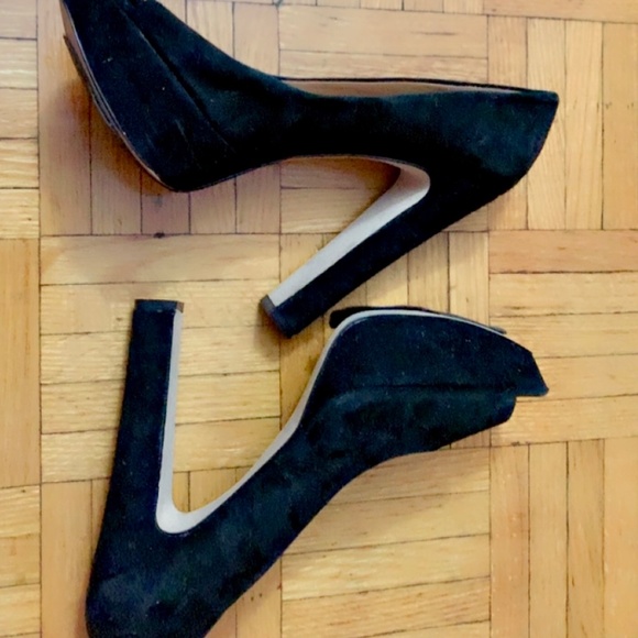 Black Suede -  5” pumps - Picture 5 of 6